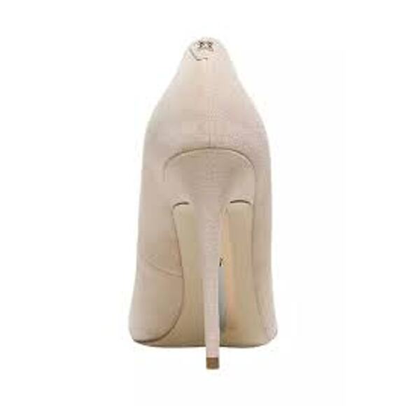 Sam Edelman DEELA Pointed Pump Heel Cappuccino Tan Suede 7.5 M - Picture 4 of 8
